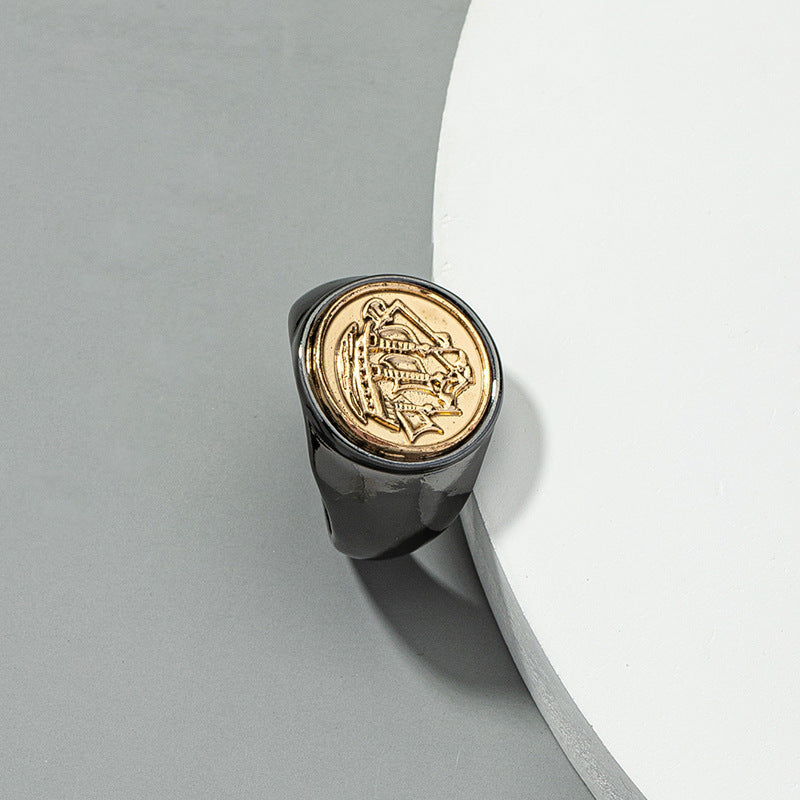 Nautical Charm Men's Ring - Vienna Verve Collection