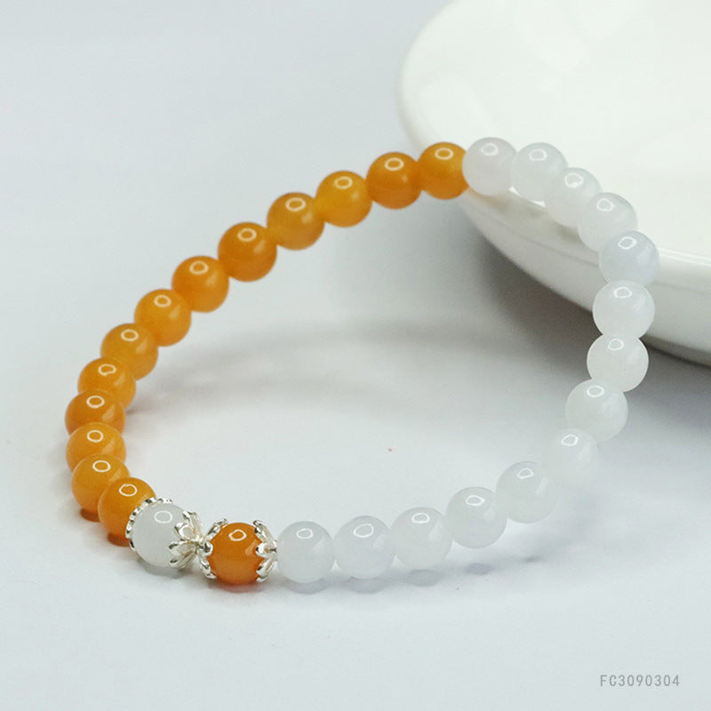 Jadeite Round Bead Style 6 Bracelet