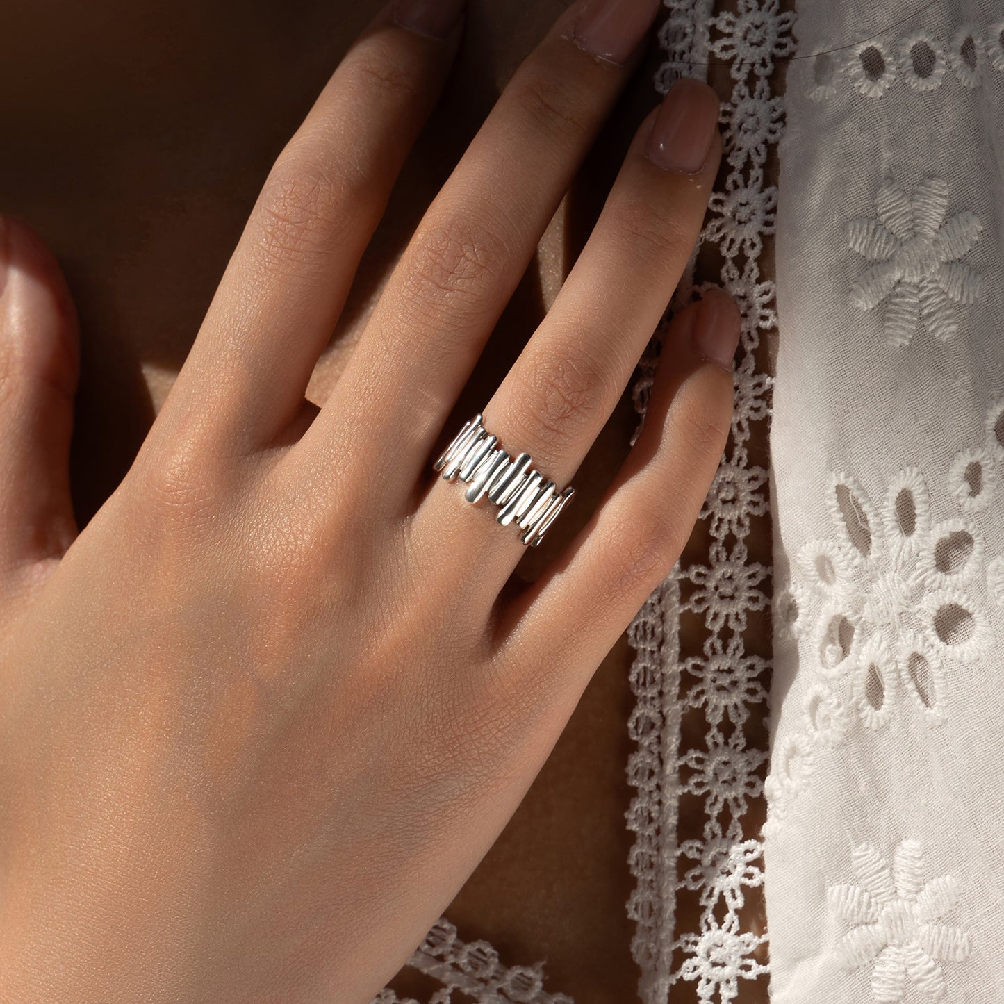 Planderful Everyday Genie Ring – Unique Irregular Design