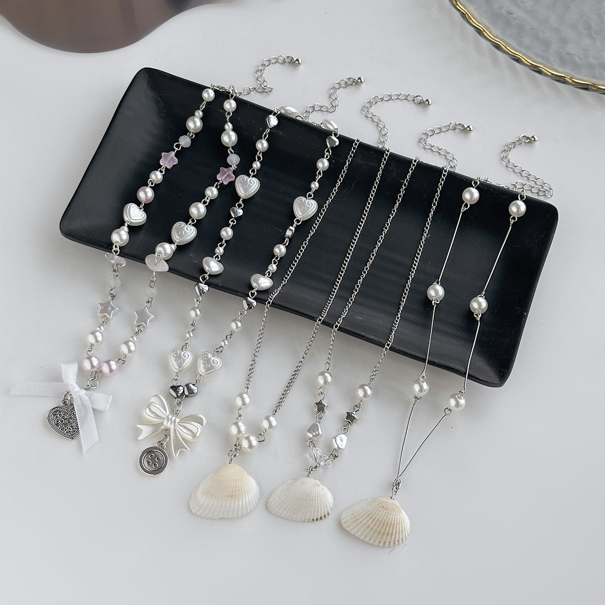 Planderful Vienna Verve Necklace – Cute Retro Coin Heart-Shaped Design