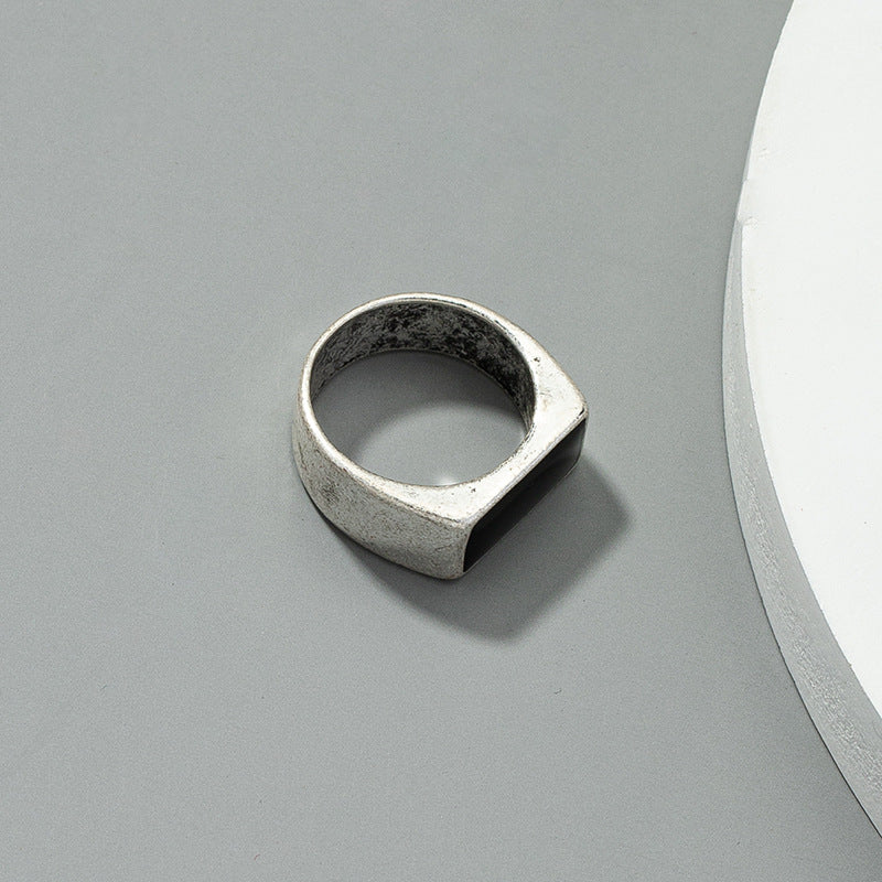 Retro Vienna Verve Men's Metal Ring - Wholesale Handcrafted Jewelry