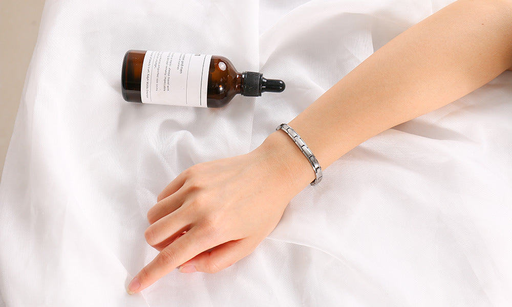 Ladies Magnetic Bracelet Anklet Titanium Steel Magnet Wholesale