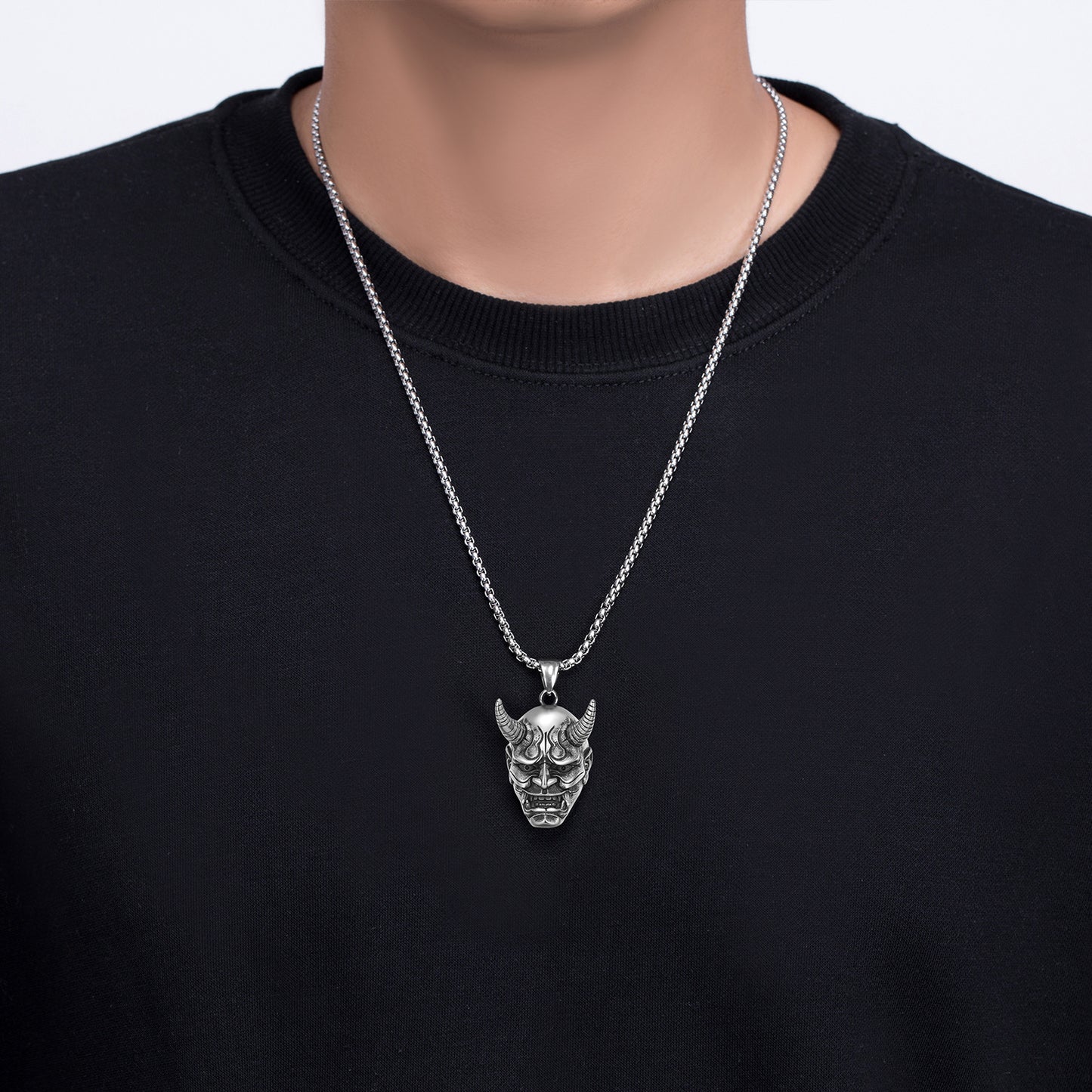 Steel Necklace – Statement For Men