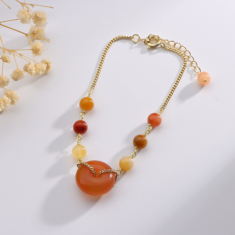 Fortune's Favor Sterling Silver Jade Bracelet