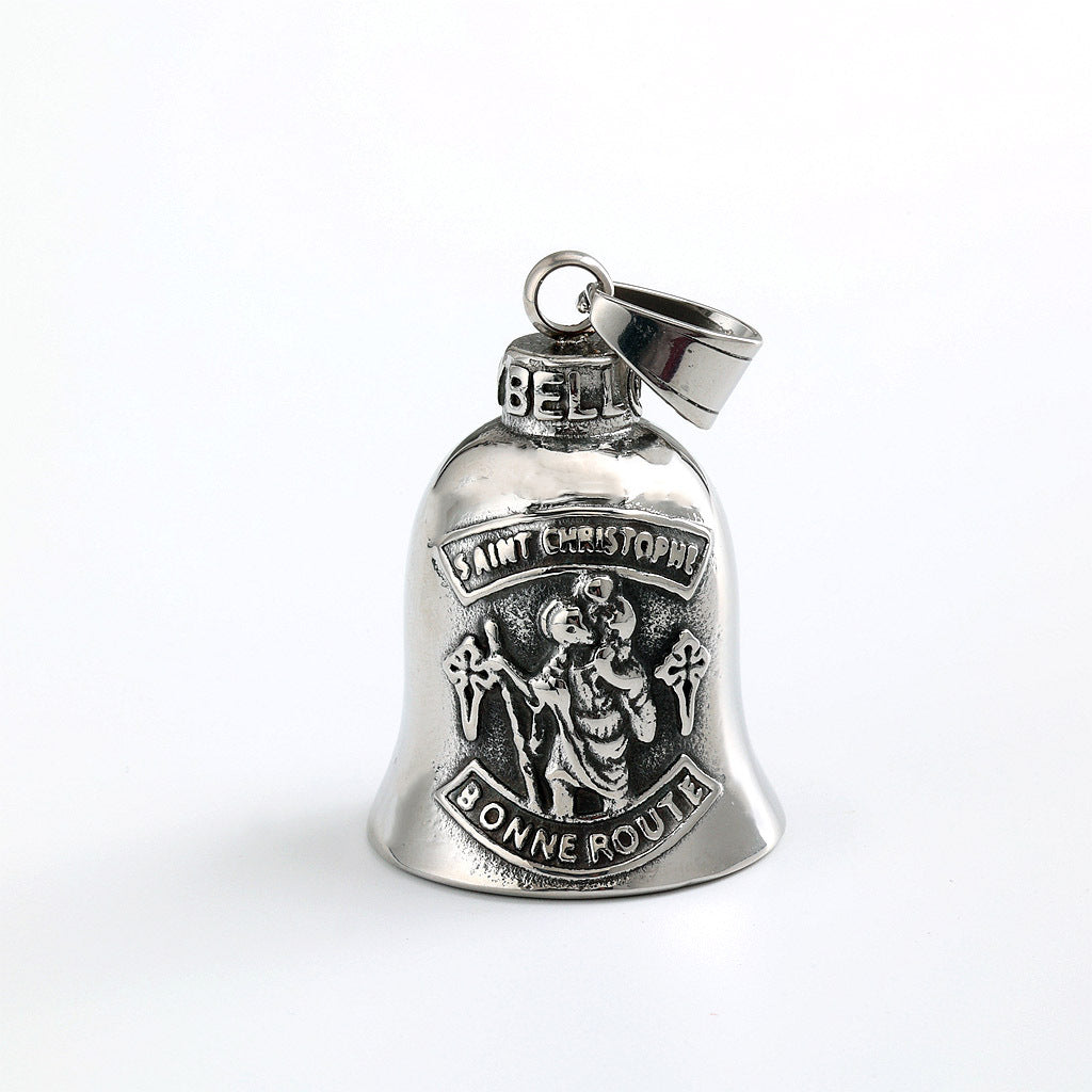Vintage Stainless Steel Pendant Necklace