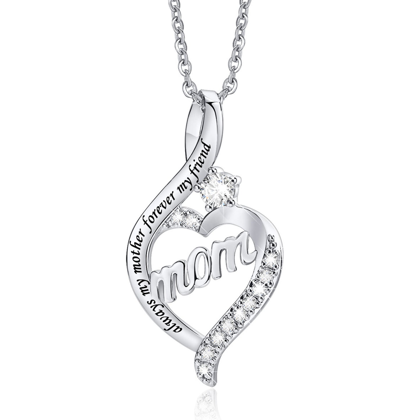 Copper Mother's Day Gift Love Infinity Elephant MOM Necklace