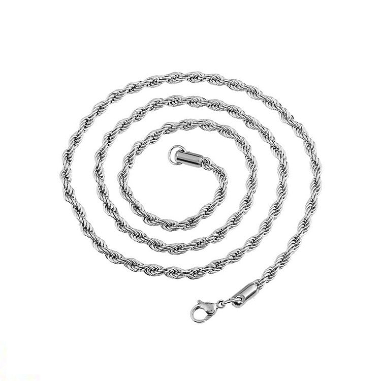 Steel Necklace – Vintage Nordic Viking Celtic Knot Design For Everyday Wear By Planderful