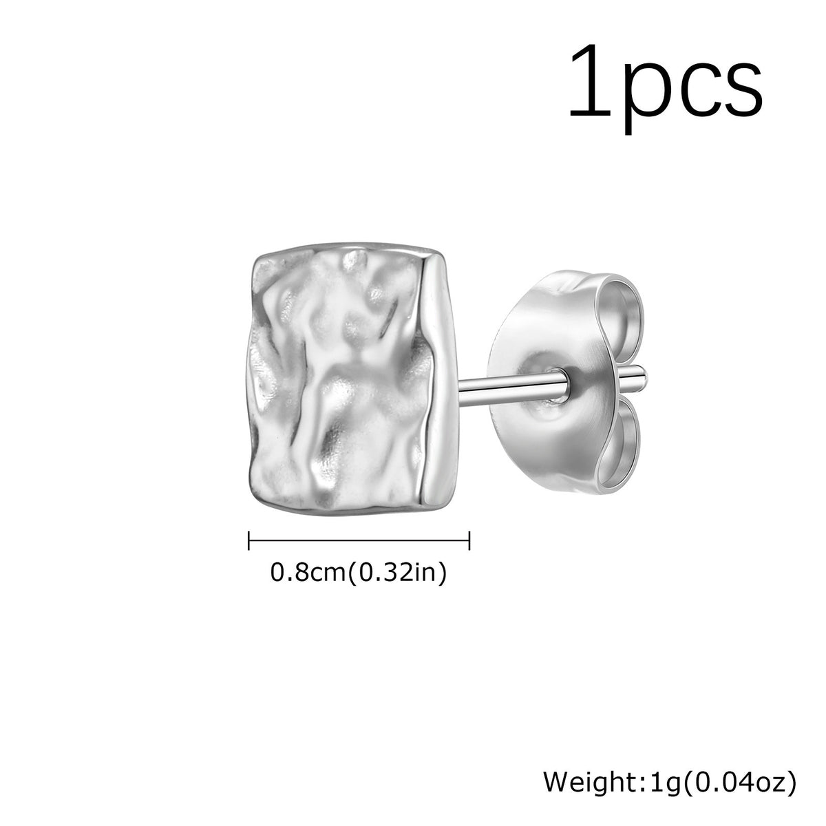 Modern Stainless Steel Earrings — Multiple Styles