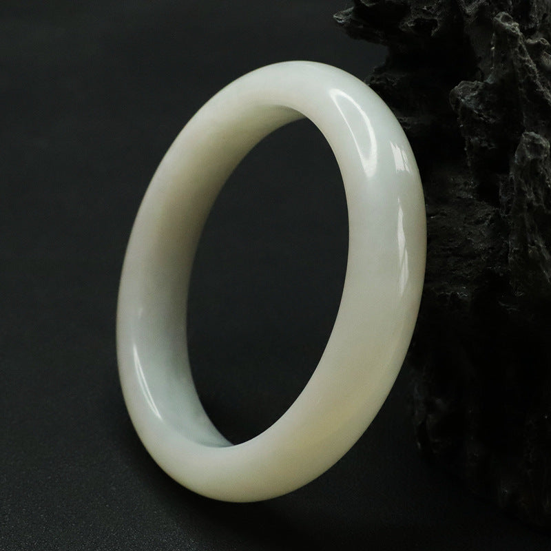 Hetian White Jade Bracelet
