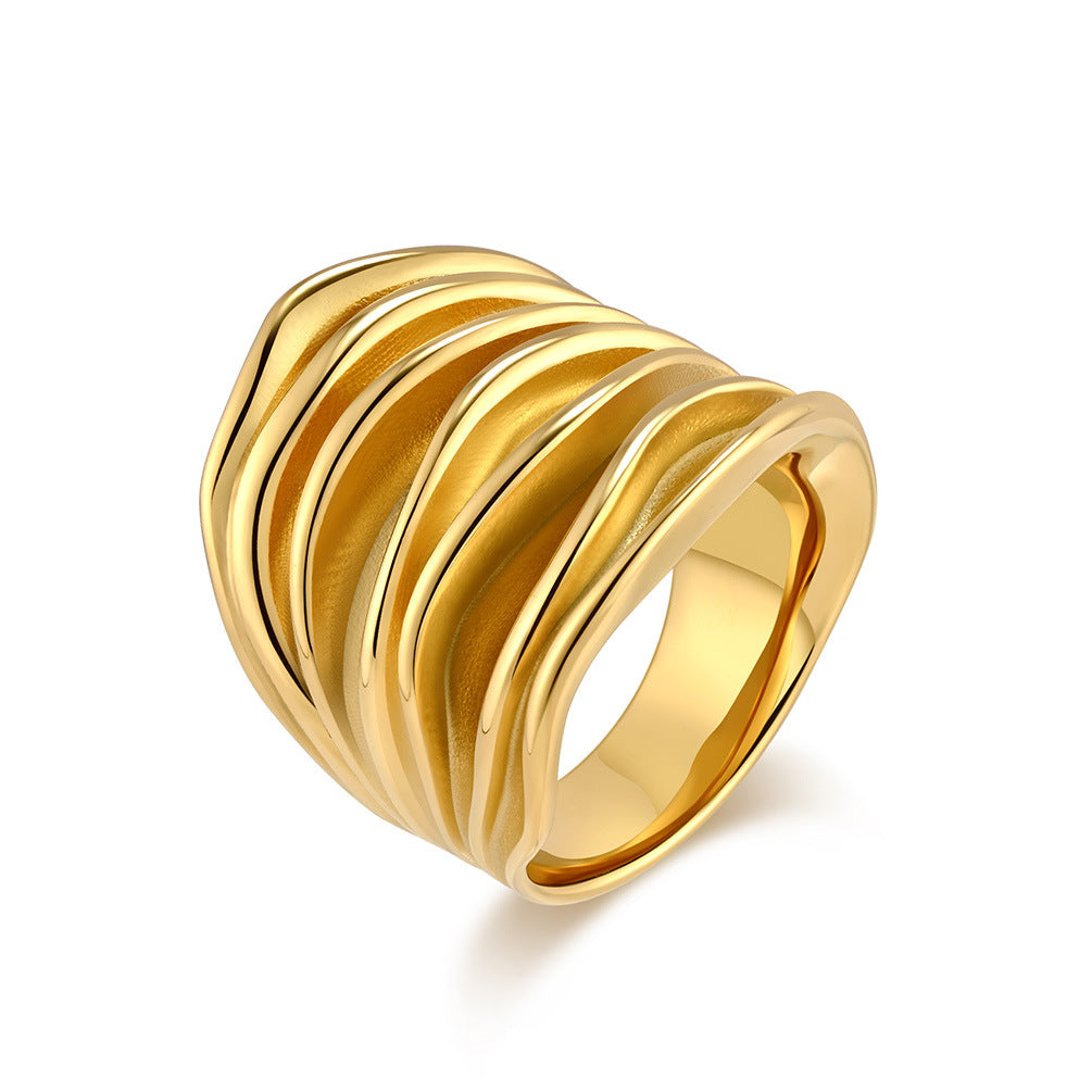 High-End Wear Jewelry: Stainless Steel Rings for Women