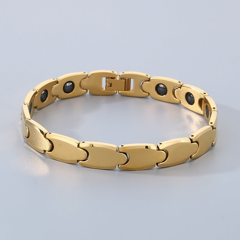 Planderful Everyday Magnetic Tungsten Bracelet For Men