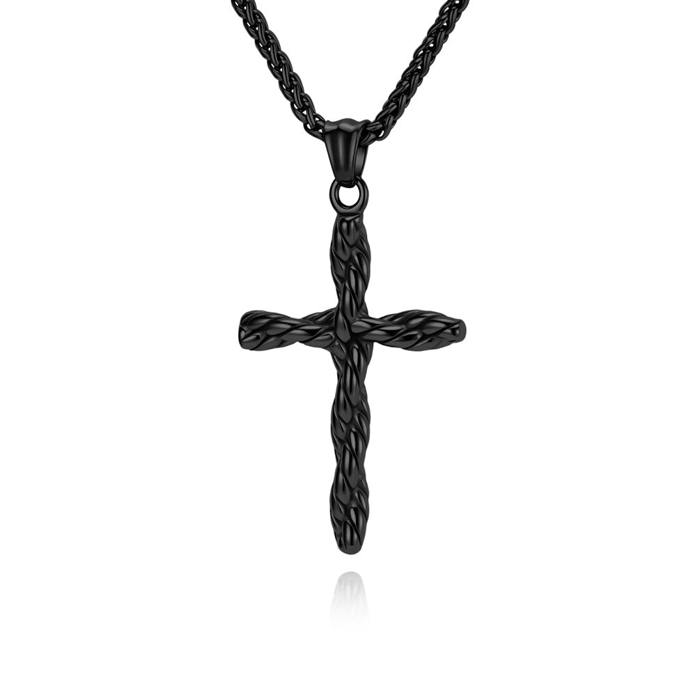Stainless Steel Cross Necklace