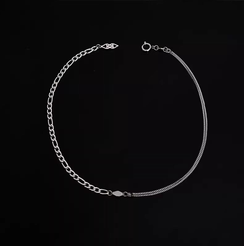 Planderful Jewelry Rhombus Necklace Steel