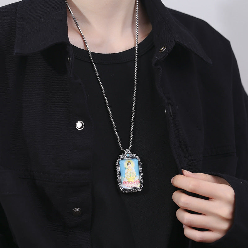 Steel Necklace – Elegant Everyday Pendant