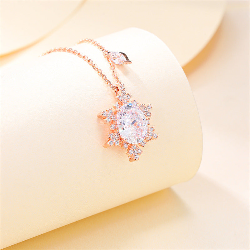 Aurora First 925 Sterling Silver Women's Pendant Necklace