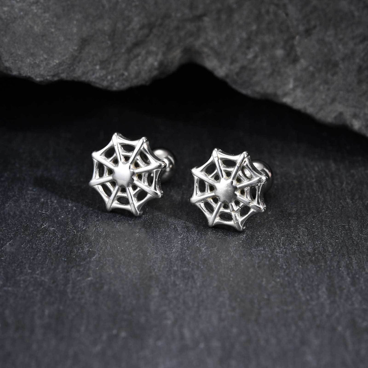 Stainless Steel Punk Earrings