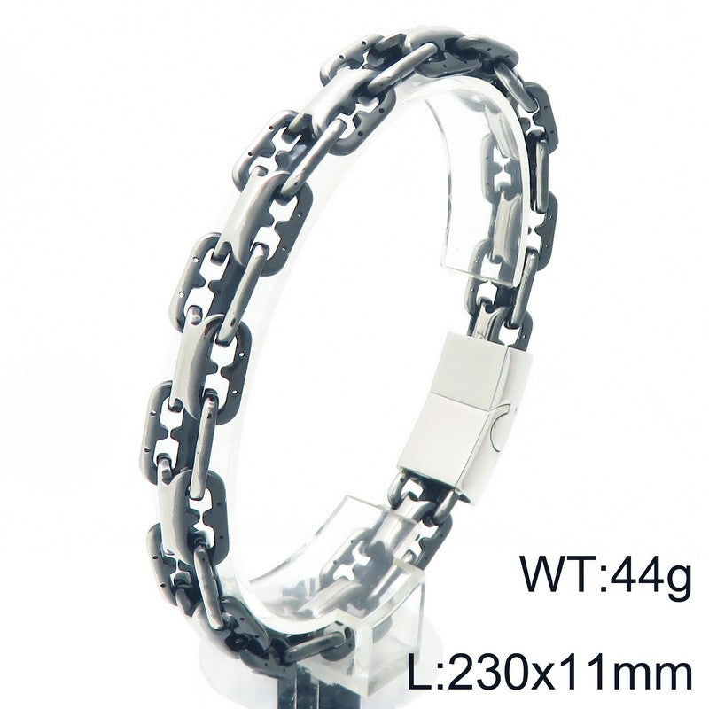 Planderful Everyday Genie Mens Magnetic Bracelet Double Row