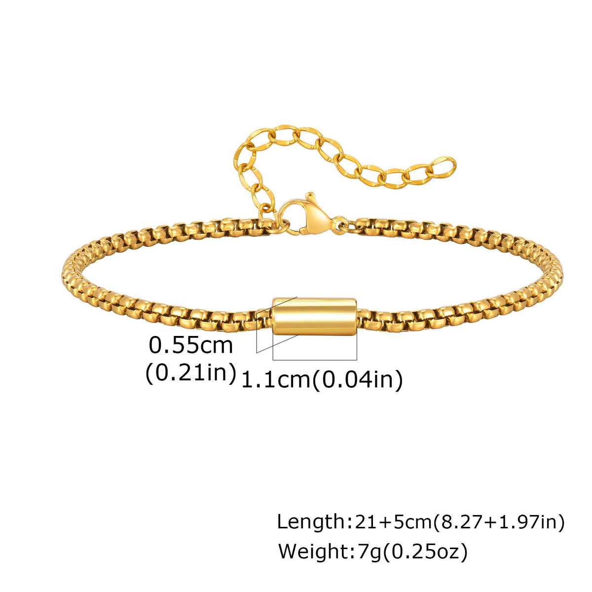 Pearl Stainless Steel Bracelet for Men