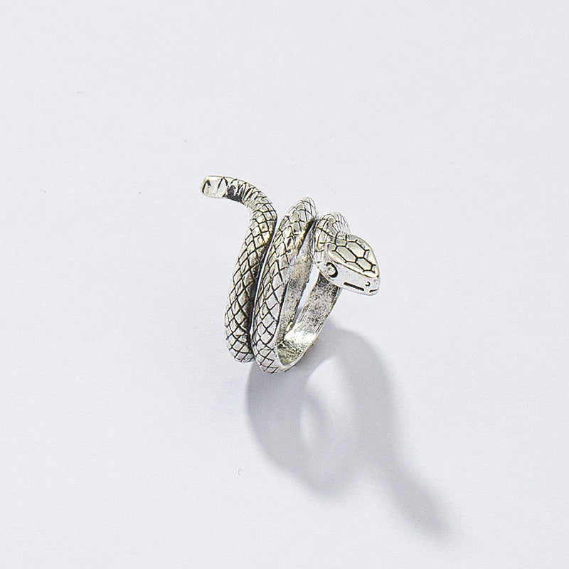 European Inspired Alloy Snake Ring - Vienna Verve Collection