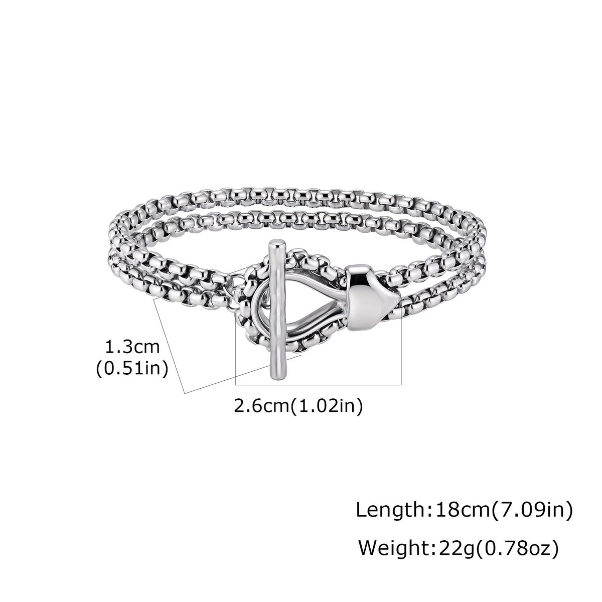 Snake Cuban Chain Stainless Steel Ring for Men