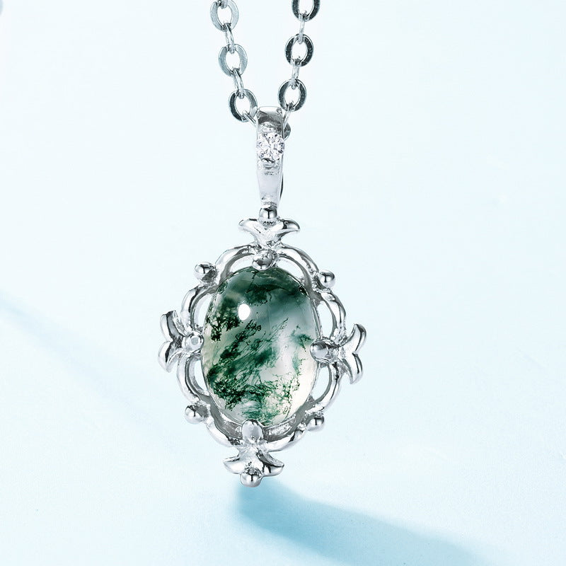 S925 Sterling Silver Vintage-Inspired Necklace