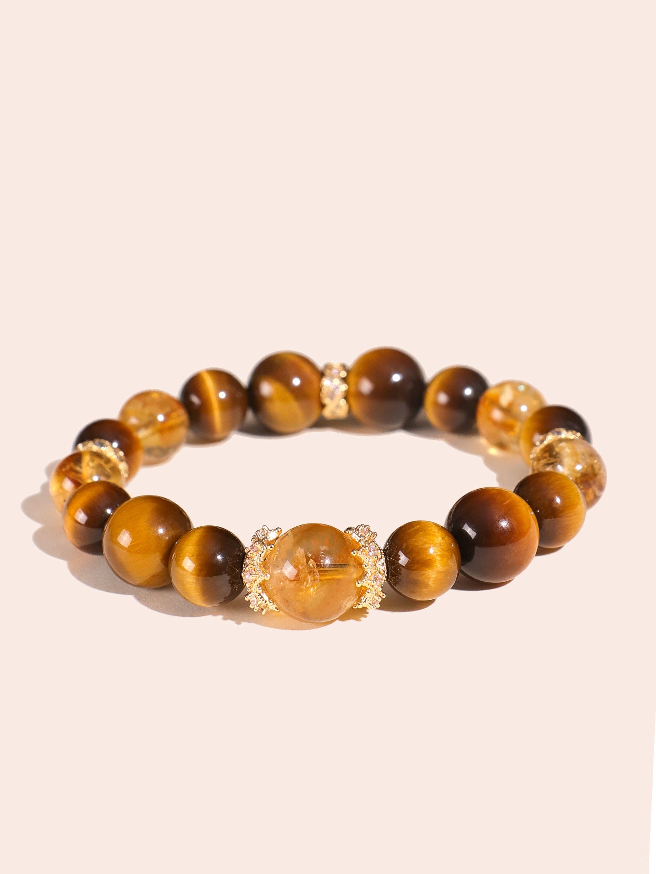 Planderful Fortune Yellow Tower Crystal Bracelet – Authentic Nine-Tailed Fox Design