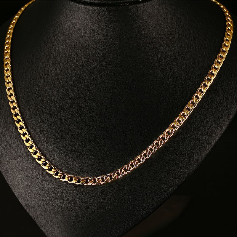 Men's Fashion Personality Necklace Stainless Steel NK Chain