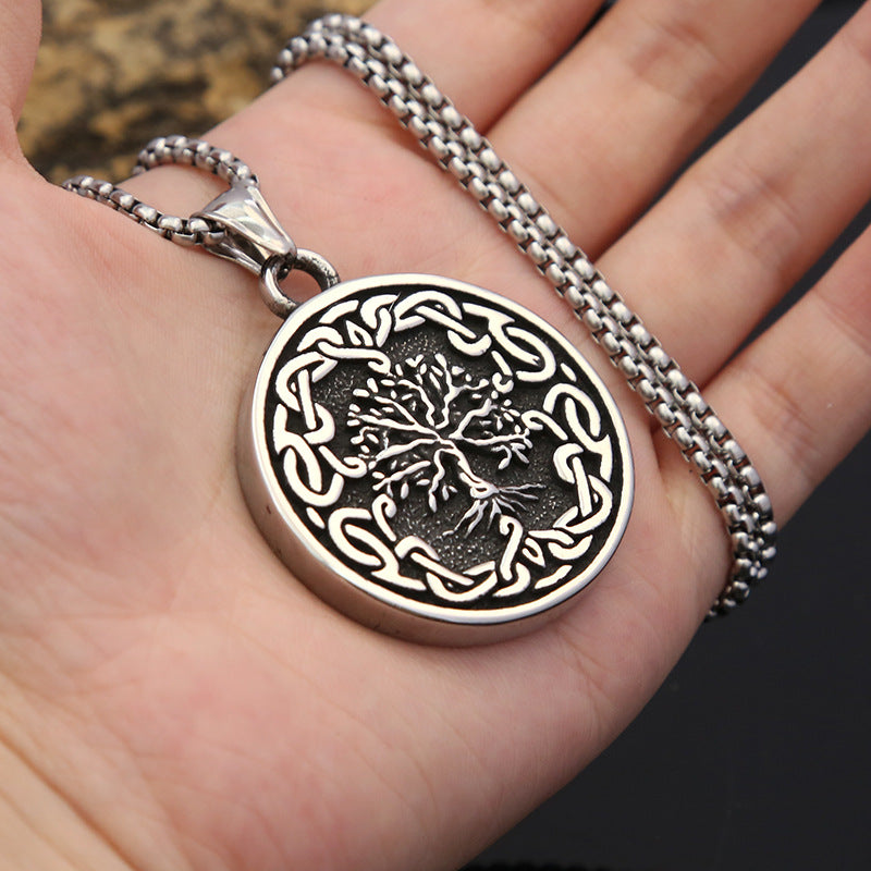AliExpress Nordic Viking Men's Stainless Steel Necklace Jewelry