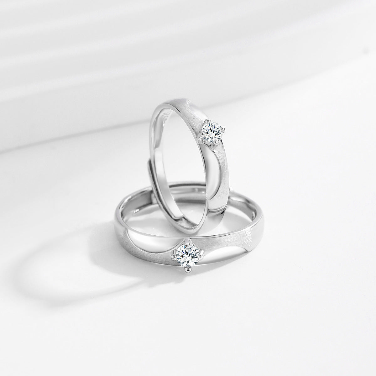 Planderful Everyday Genie – S925 Sterling Silver True Love Lifetime Couple Ring