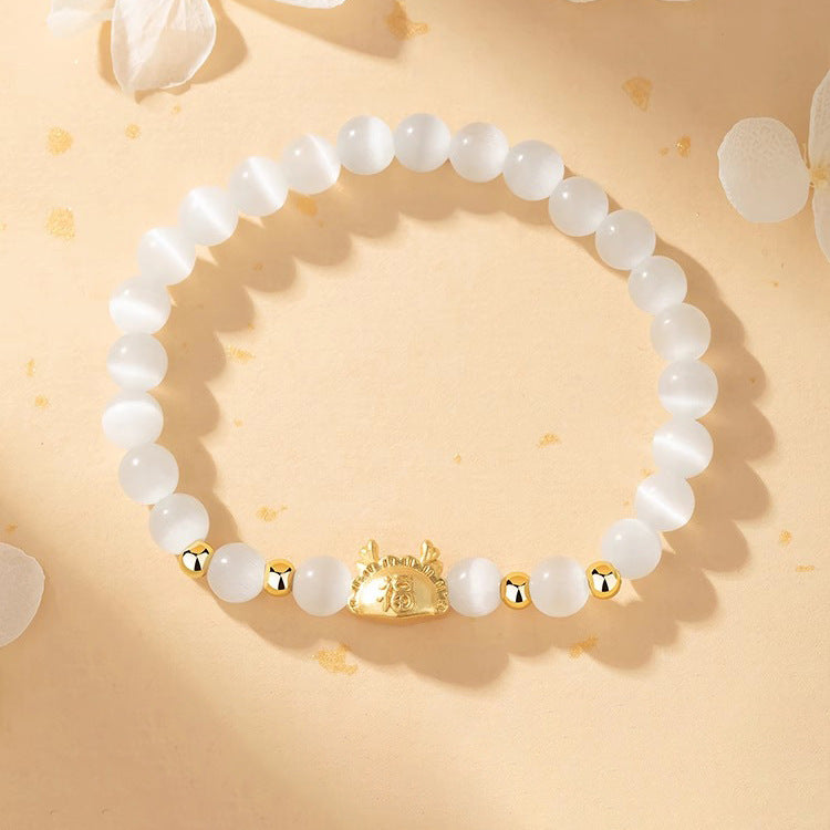 Dragon Year Opal Bracelet - Fortune's Favor Collection
