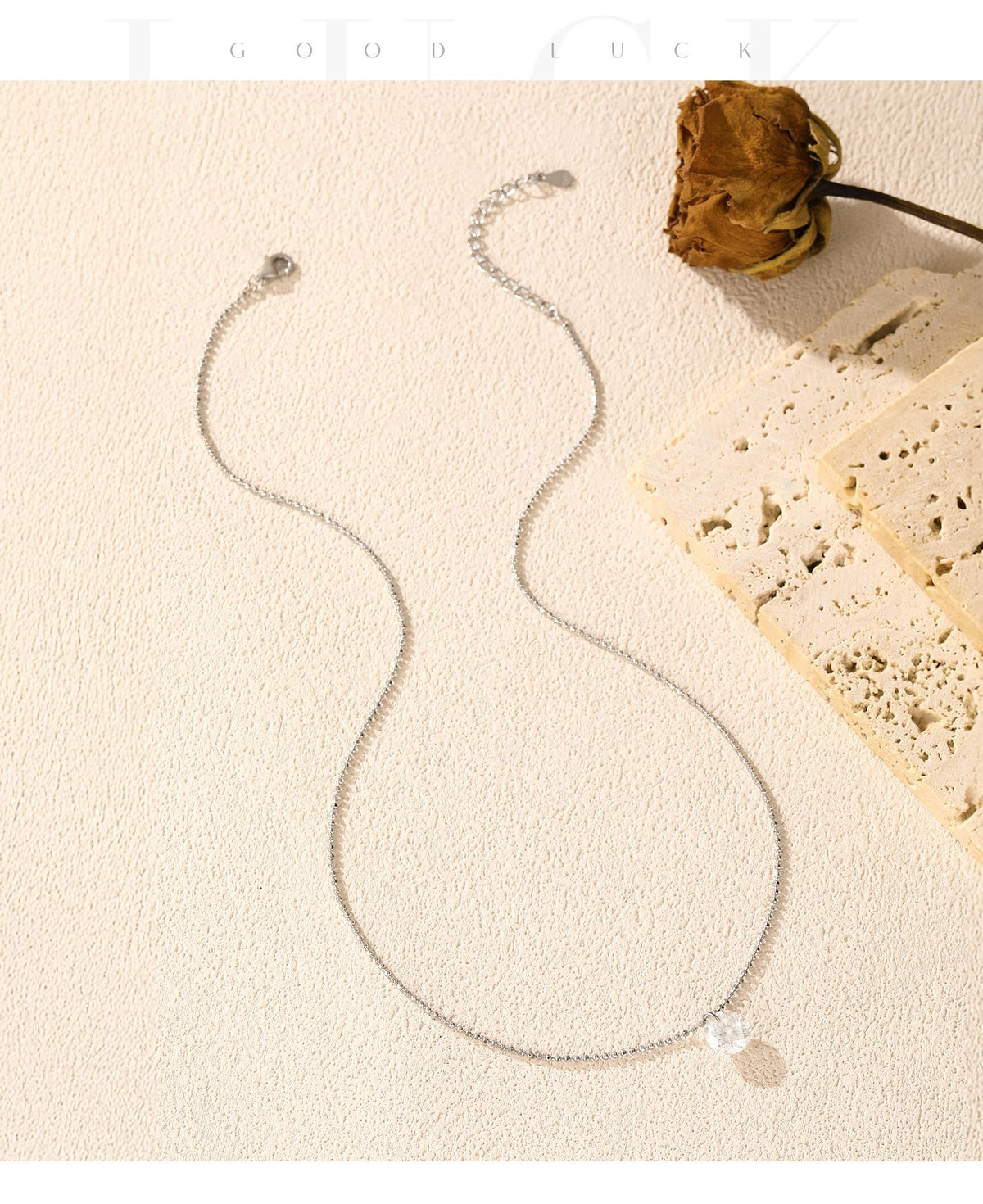 925 Sterling Silver Minimalist Clavicle Necklace