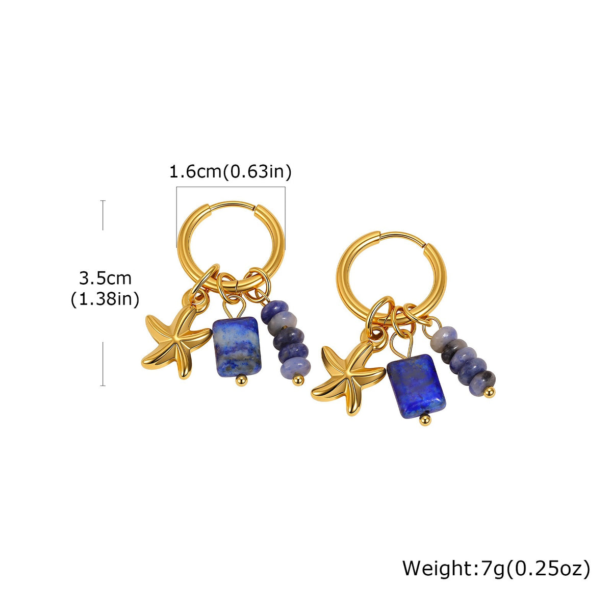 Modern Stainless Steel Earrings — Multiple Styles