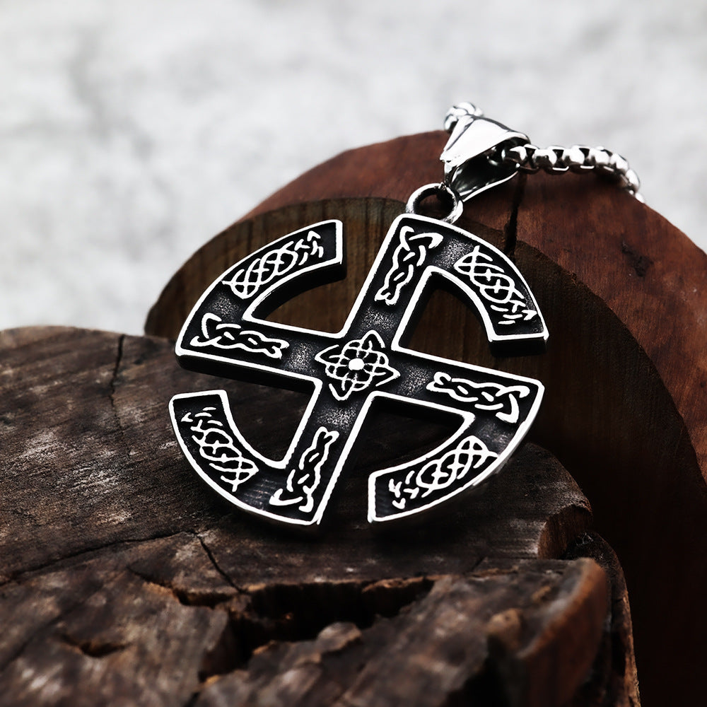 European and American Style Fashion Rune Viking Pendant Jewelry