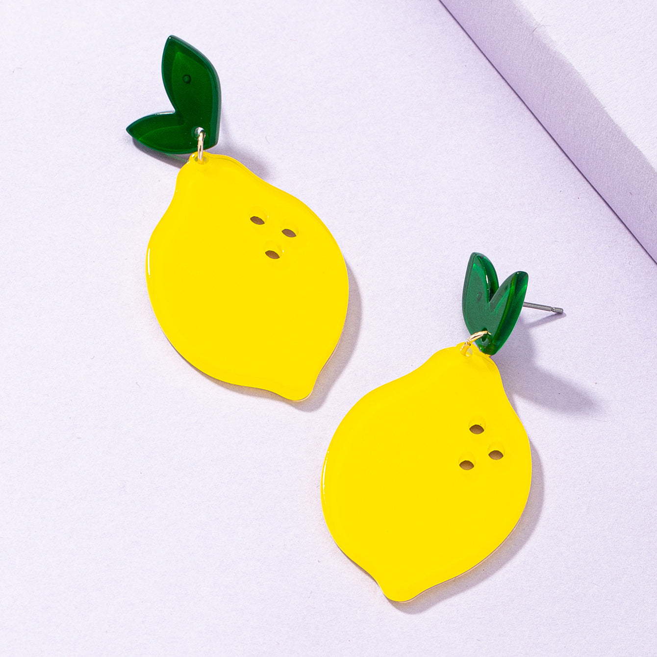 Trendy Lemon Drop Earrings - European & American Fashion Jewelry