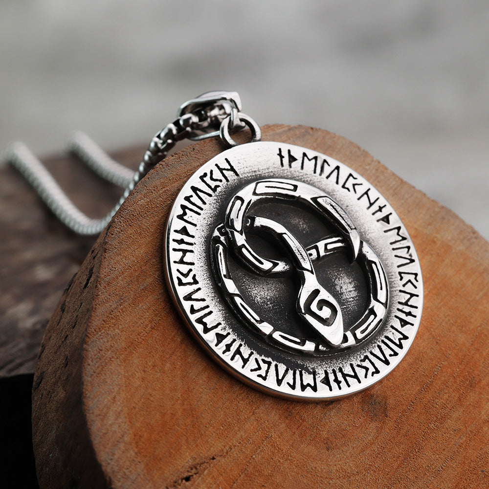 New European And American Gothic Style Titanium Steel Necklace