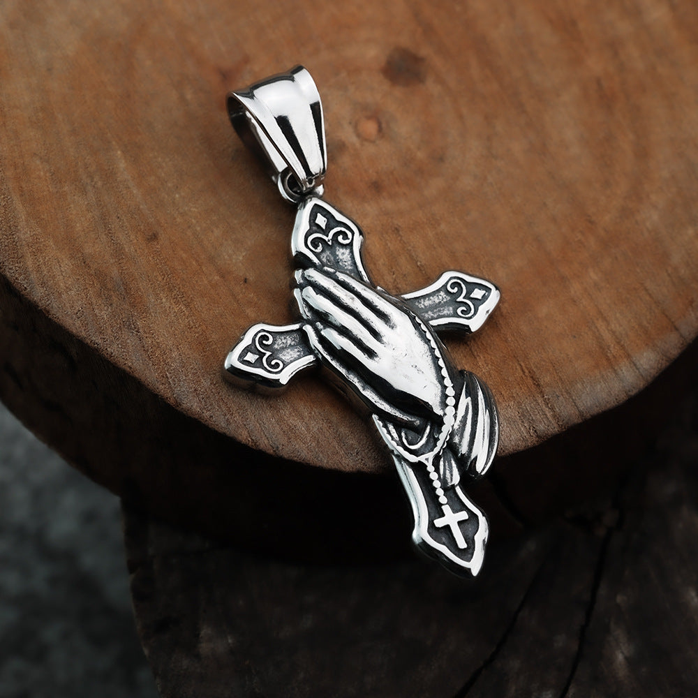 European And American Retro Men's Jewelry Pendant Necklace
