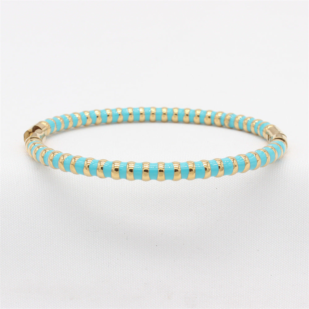 Planderful Everyday Genie – Personalized Color Epoxy Women's Bracelet