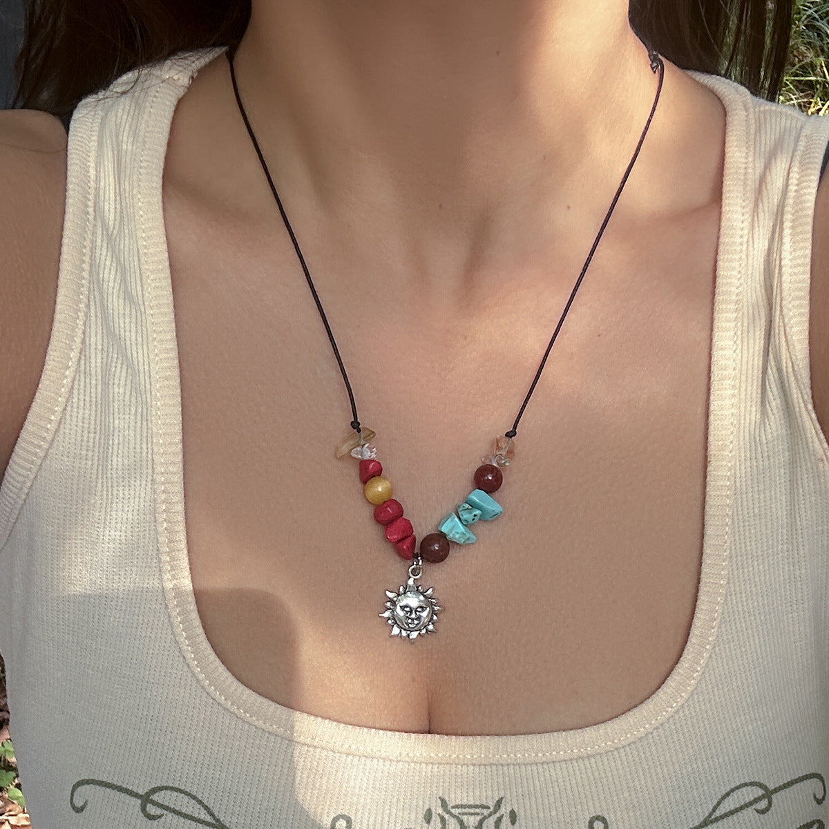 Celestial Butterfly Tassel Necklace
