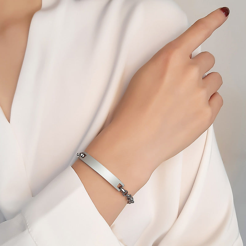 Europe And The United States Personalized Stainless Steel Bracelet
