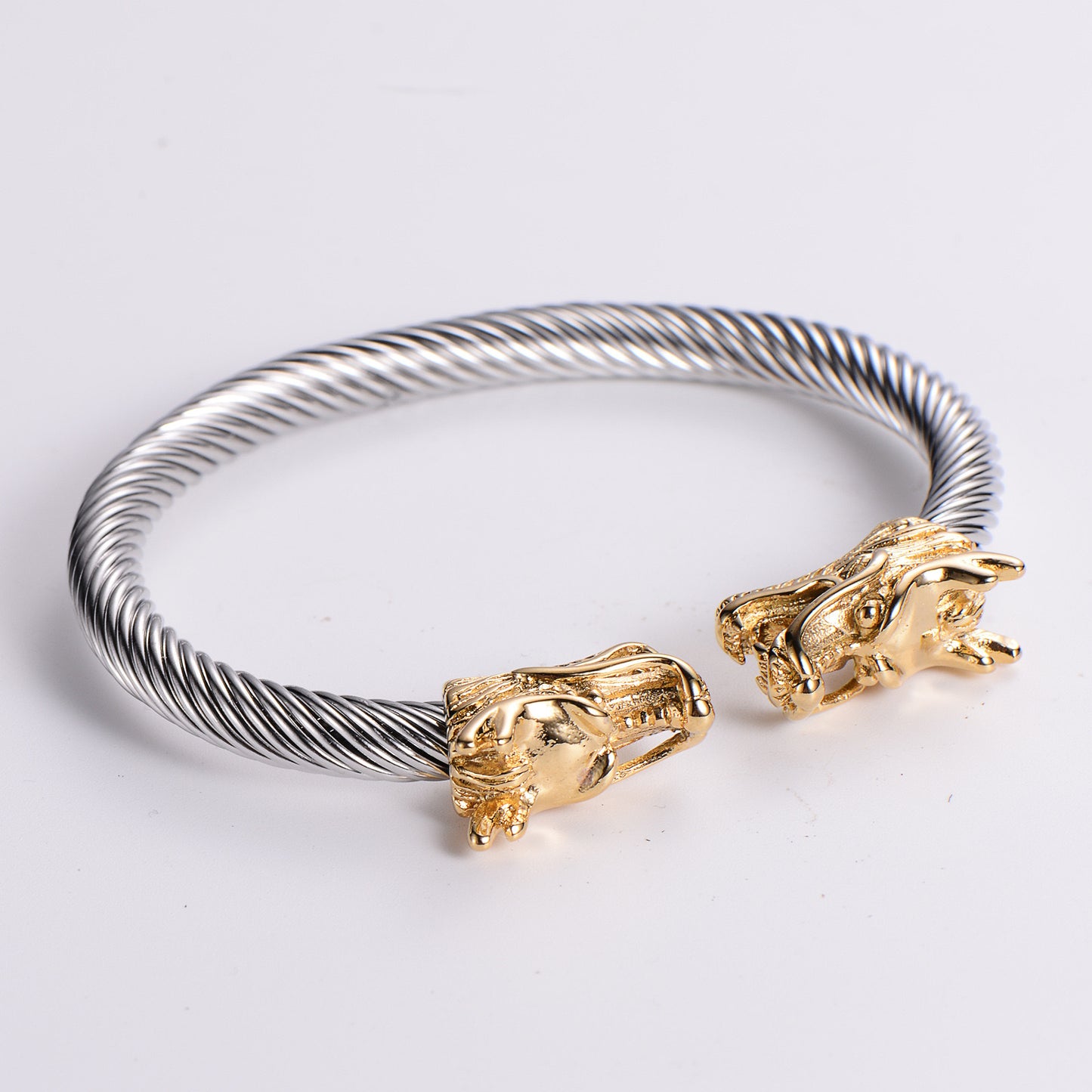 Planderful Everyday Genie For Men Titanium Steel Bracelet Durable Punk Style Everyday Wear