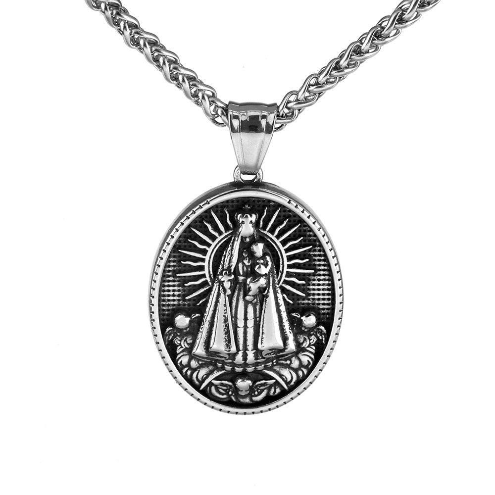 European And American Retro Men's Jewelry Pendant Necklace