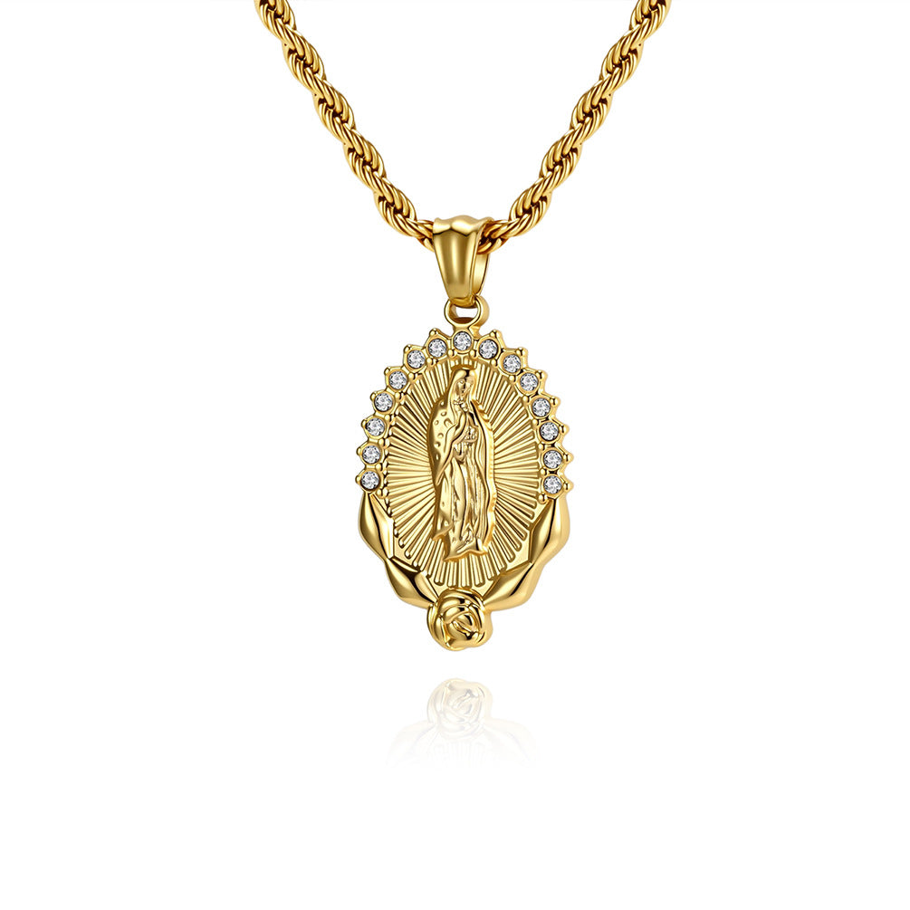 Modern Stainless Steel Necklace — Gold / Silver