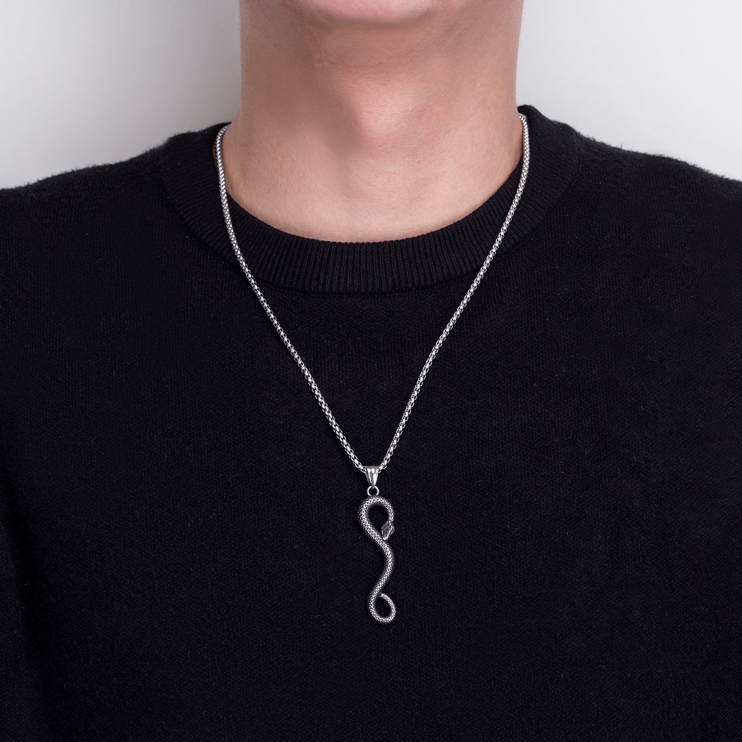 Steel Necklace – Minimalist