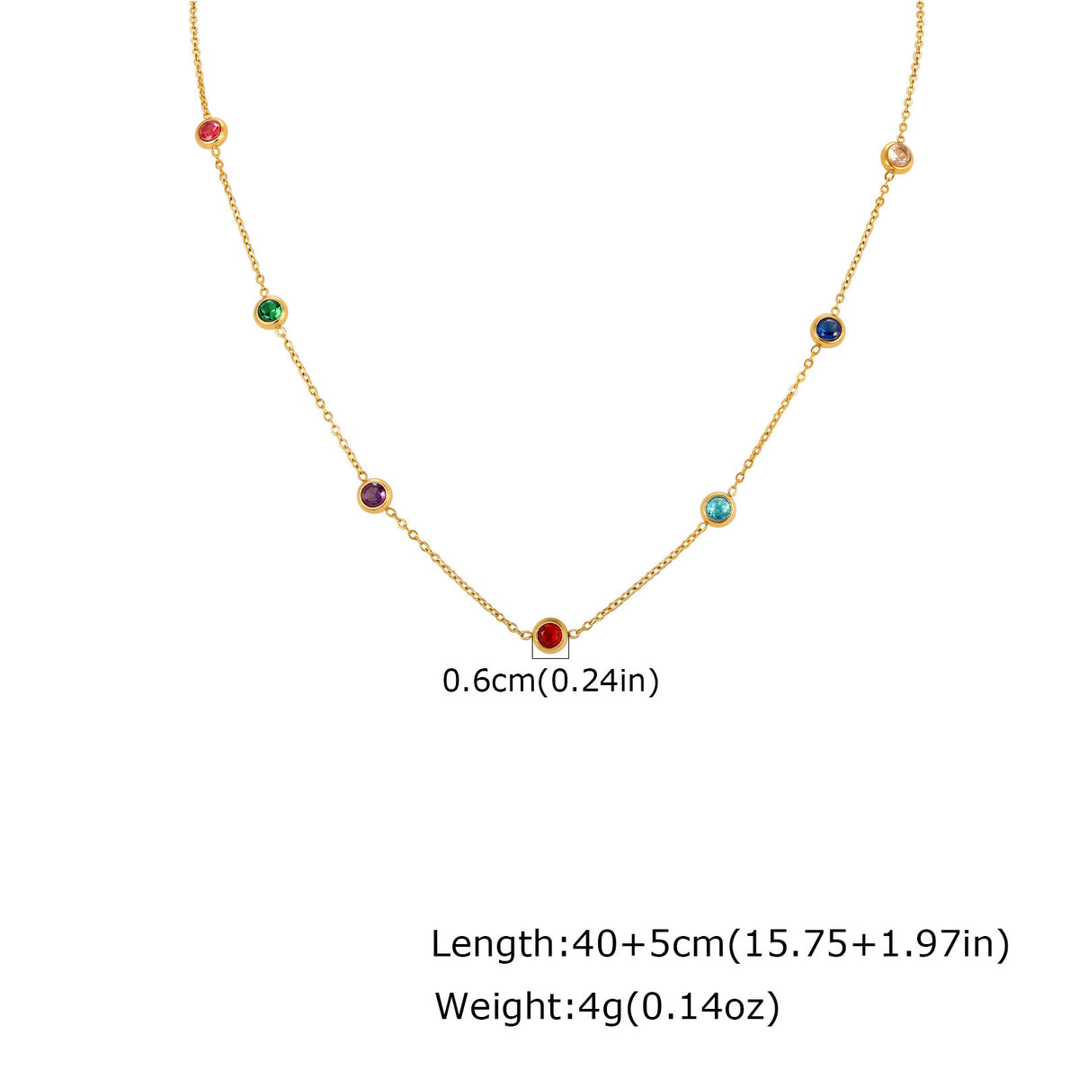 **Zircon Stainless Steel Bracelet Unisex