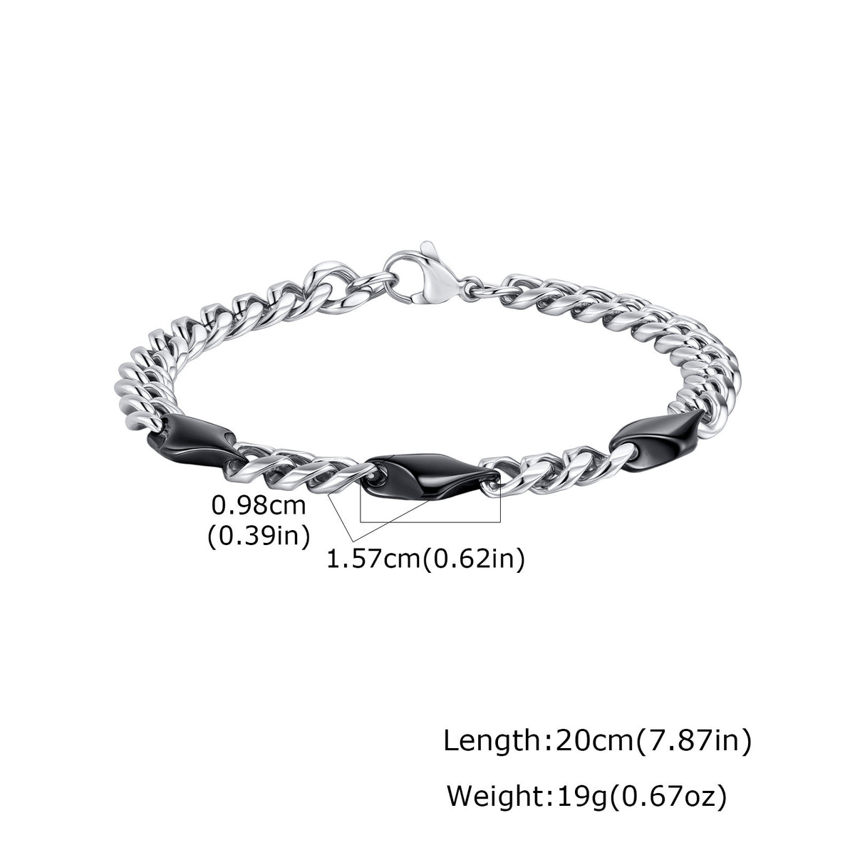 Braided Stainless Steel Bracelet