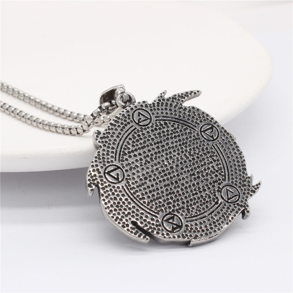 Dragon Direwolf Pendant Titanium Steel Durable Unisex Protection Statement Jewelry Planderful Everyday Genie