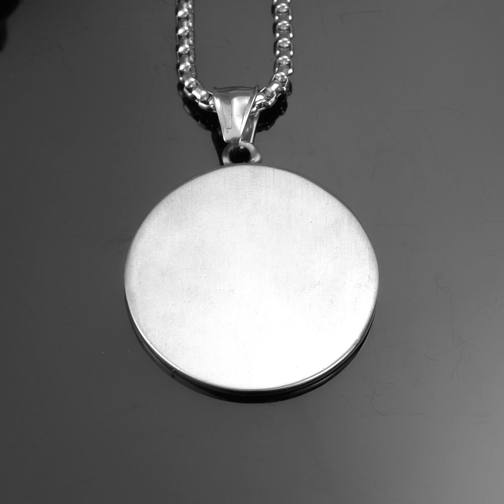 Nordic Stainless Steel Men's Pendant Viking Tree of Life Necklace