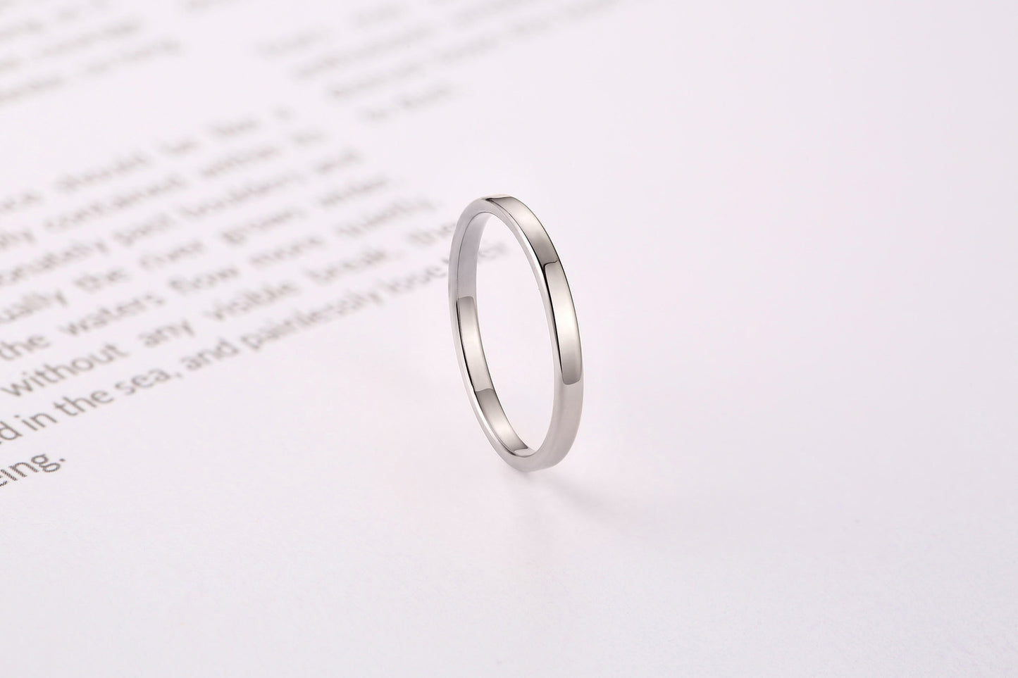Student Trinkets Stainless Steel Bare Body Ring Simple Index Finger Tail Ring Korean Version Stacked Women's Ring