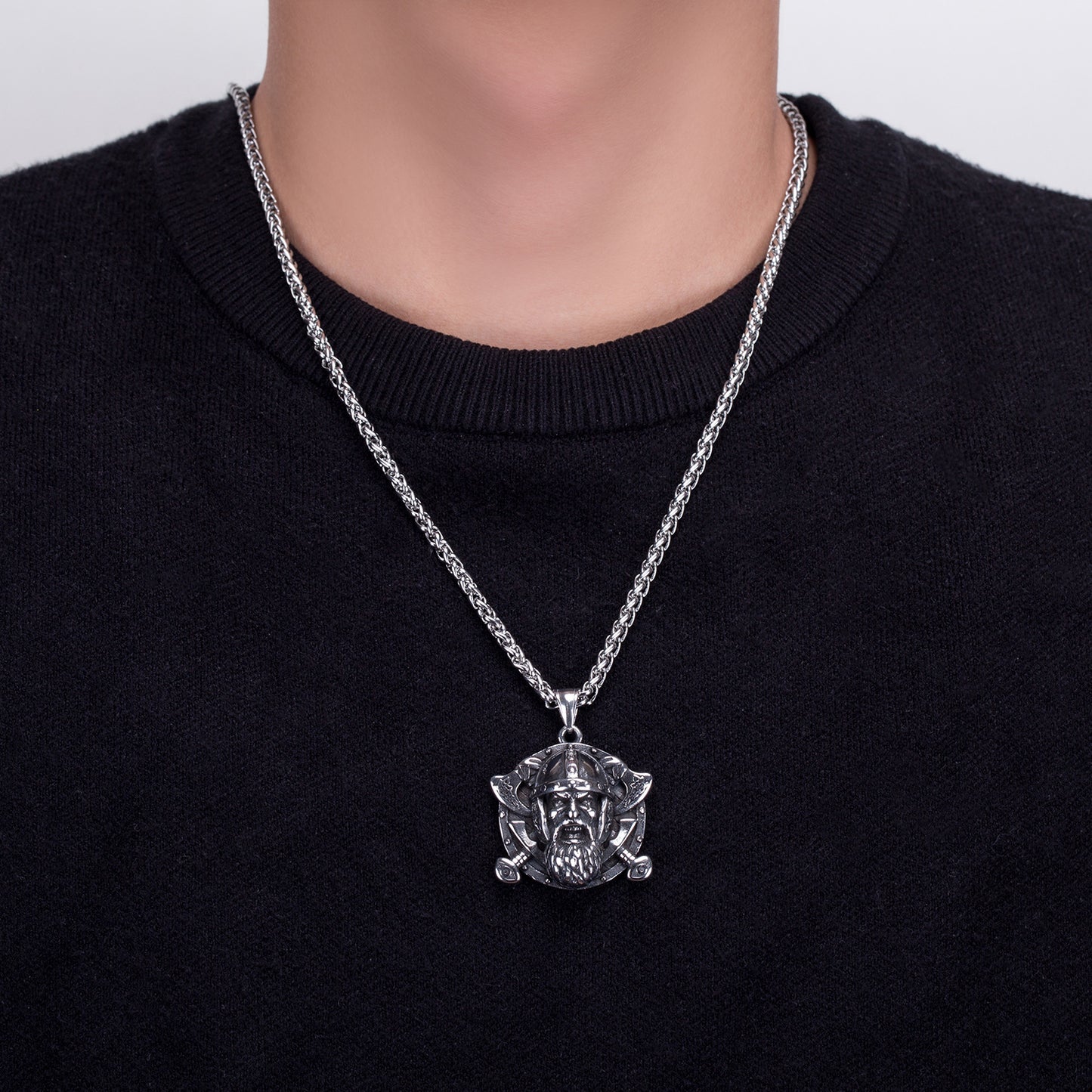 Stainless Steel Necklace – Vintage Men's Jewelry
