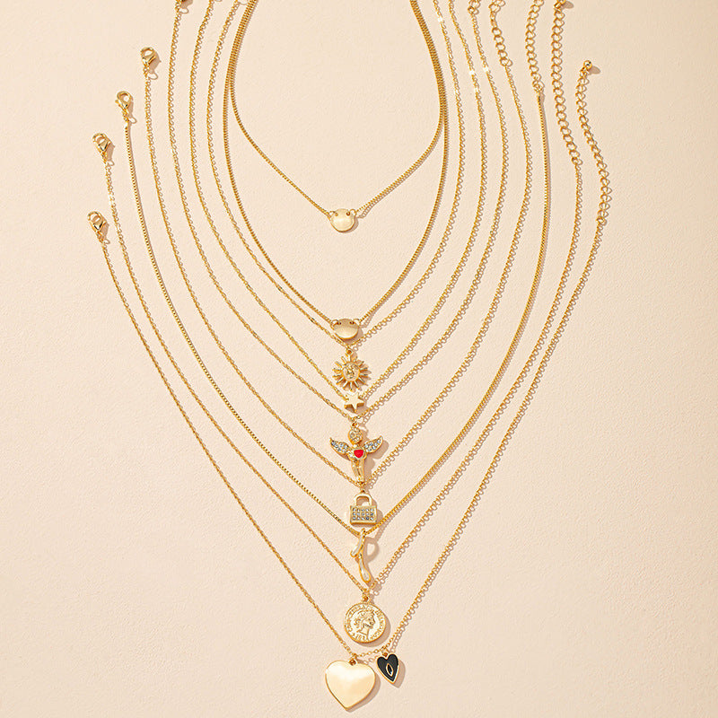 Butterfly Love Necklace Set with Elegant Minimalist Charm